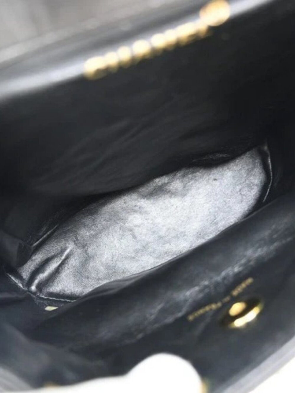 Chanel Black Lambskin Large Duma Backpack NQ09355 - Picture 8 of 11